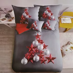 Karácsonyi 6 részes ágyneműhuzat - karácsonyi díszek