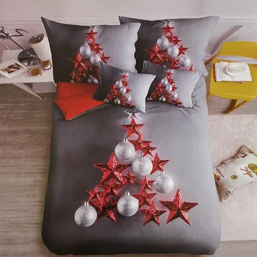 Karácsonyi 6 részes ágyneműhuzat - karácsonyi díszek