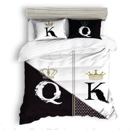 King & Queen 6 részes ágyneműhuzat - KQ06