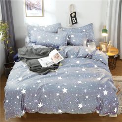   Mikroplüss 7 részes prémium ágyneműhuzat - világosszürke