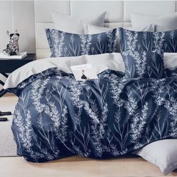 7 részes kétoldalas ágyneműhuzat - kék