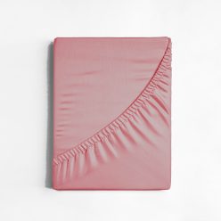 Jersey gumis lepedő, mályva, 200x200 cm